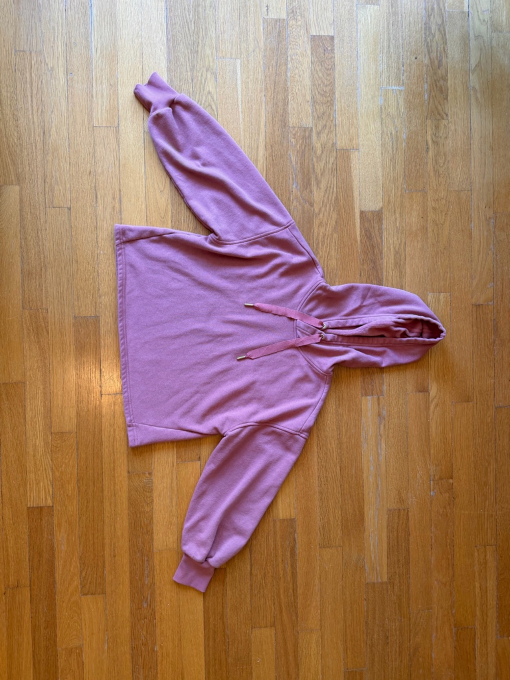 Old Navy Dusty Rose Cropped Hoodie